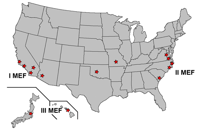 MEF Locations
