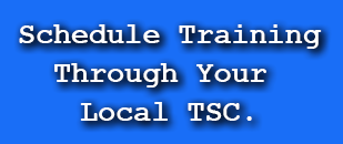 Schedule Training Through Your Local TSC